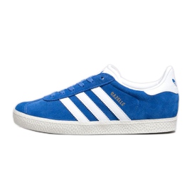 Adidas Gazelle J Jr BB2501 sko hvid blå