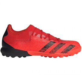 Adidas Predator Freak.3 L Tf M FY6291 fodboldstøvler flerfarvet appelsiner og røde