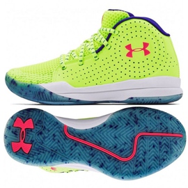 Under Armour Gs Jet Splash Jr 3024 120 300 basketball sko gul gul