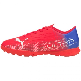 Puma Ultra 4.3 Tt Jr 106541 01 fodboldstøvler rød appelsiner og røde