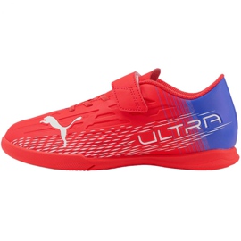 Puma Ultra 4.3 It V Jr 106592 01 fodboldstøvler rød rød