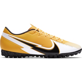 Nike Mercurial Vapor 13 Academy Tf M AT7996 801 fodboldsko appelsiner og røde