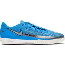 Nike React Phantom Gt Pro Ic M CK8463 400 fodboldsko blå blå
