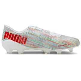 Puma Ultra 2.2 Fg Ag M 106343 04 fodboldstøvler flerfarvet hvid