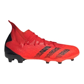 Adidas Predator Freak.3 Fg M FY6279 fodboldstøvler rød appelsiner og røde