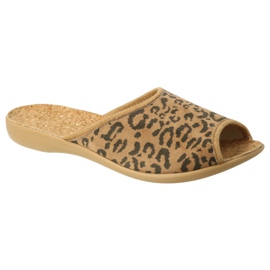 Befado damesko pu 254D121 beige brun