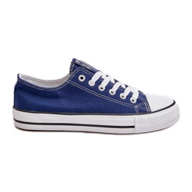 NEWS Kvinders klassiske marineblå Ecoma sneakers