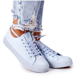 NEWS Kvinders klassiske sneakers blå Ecoma