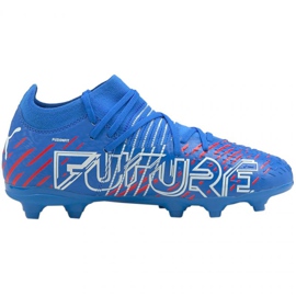 Puma Future Z 3.2 Fg Ag Jr 106501 01 fodboldstøvler blå blå