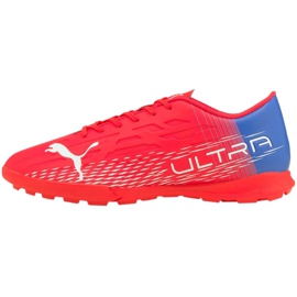 Fodboldstøvler Puma Ultra 4.3 Tt M 106536 01 rød appelsiner og røde