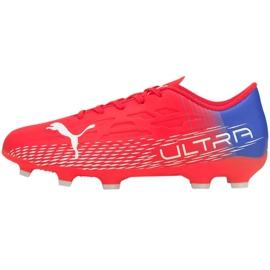 Puma Ultra 4.3 Fg Ag Jr 106538 01 fodboldstøvler rød rød