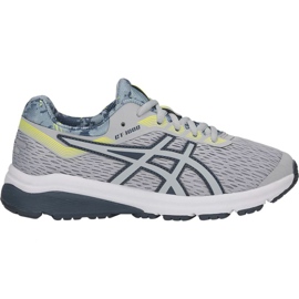 Asics GT-1000 7 Gs Sp Jr 1014A038-020 sort grå gul
