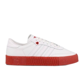 Adidas Sambarose W FZ1831 sko hvid rød