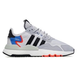 Adidas Nite Jogger M FX6835 sko sort rød blå grå