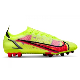 Nike Vapor 14 Elite Ag M CZ8717-760 fodboldstøvler gul grøn