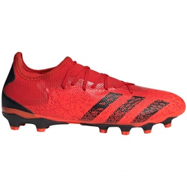 Adidas Predator Freak.3 Mg LM GZ2824 fodboldstøvler flerfarvet appelsiner og røde