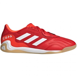 Adidas Copa Sense.3 In Sala M FY6192 fodboldstøvler rød appelsiner og røde