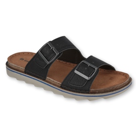 Inblu tøfler herresko 158M006 sort