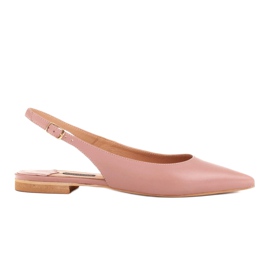 Marco Shoes Damesandaler i pudderrosa lyserød
