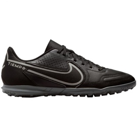 Nike Tiempo Legend 9 Club Tf M DA1193 004 fodboldsko sort sort
