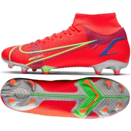 Nike Mercurial Superfly 8 Academy Mg M CV0843 600 fodboldsko rød