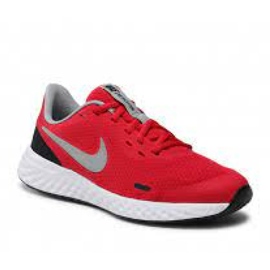 Nike Revolution 5 (GS) Jr BQ5671-603 sko sort rød