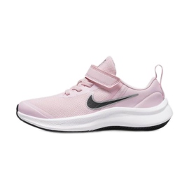 Nike Star Runner 3 (PSV) Jr DA2777-601 sko sort lyserød sølv