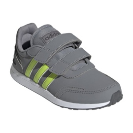 Sko adidas Vs Switch 3 C Jr H01739 grå grøn