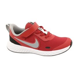 Nike Revolution 5 (PSV) Jr BQ5672-603 sko sort rød