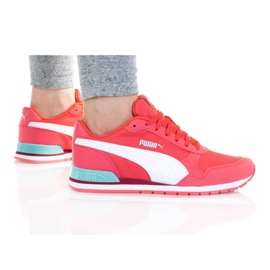 Puma St Runner V2 Nl Jr 365293 36 sko hvid lyserød