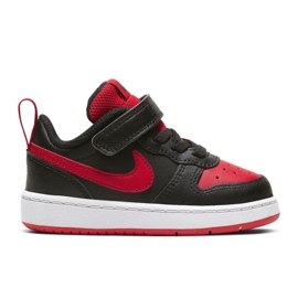 Nike Court Brough Low 2 (TDV) Jr BQ5453-007 sko sort
