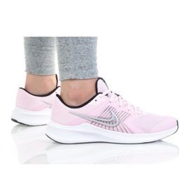 Nike Downshifter 11 (GS) Jr CZ3949-605 sko hvid blå