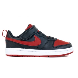 Nike Court Borough Low 2 (PSV) Jr BQ5451-007 sko sort blå