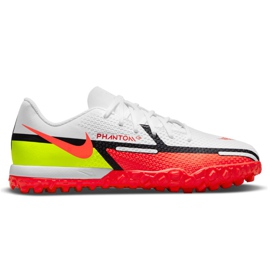Nike Phantom GT2 Academy Tf Jr DC0817-167 fodboldsko flerfarvet hvid