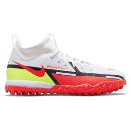 Nike Phantom GT2 Academy Df Tf Jr DC0818-167 fodboldsko flerfarvet hvid