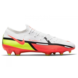 Nike Phantom GT2 Pro Fg M DA4432-167 fodboldsko flerfarvet hvid