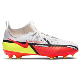 Nike Phantom GT2 Academy Df Mg Jr DC0813-167 fodboldsko flerfarvet hvid