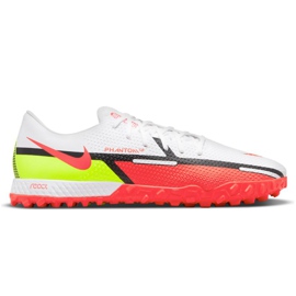 Nike React Phantom GT2 Pro Tf M DC0768-167 fodboldsko flerfarvet hvid