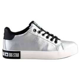 Kvinder Sneakers Big Star II274034 sølv
