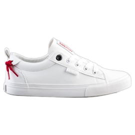 Kvinder Big Star GG274160 Sneakers hvid