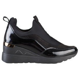 Evento Wedge Slip-On sneakers sort