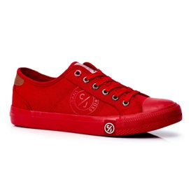 Herresneakers Cross Jeans Rød FF1R4056C