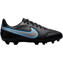Nike Tiempo Legend 9 Academy FG / MG Jr DA1333-004 fodboldsko sort sort