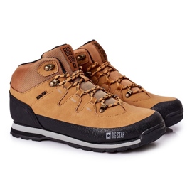 Mænds varme trekkingsko Big Star EE174438 Camel brun