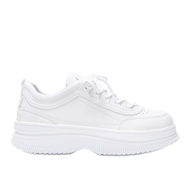 Hvide sneakers med Andreia mat finish