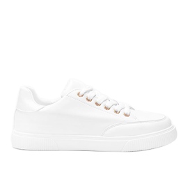 Brighton hvide sneakers til kvinder