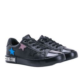 Big Star børns lave sneakers Light sort