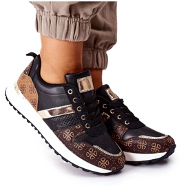 Sportssko Sneakers Sort Næste brun