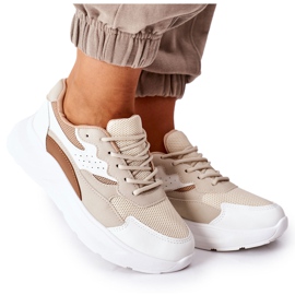 PE1 Sportssko til kvinder Sneakers Beige Going