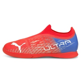 Puma Ultra 3.3 It Jr 106591-01 fodboldstøvler flerfarvet appelsiner og røde